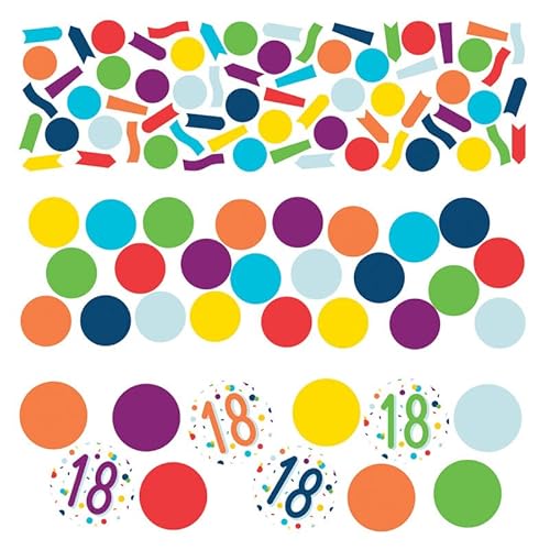 amscan konfetti 18 Confetti Birthday 34 Gramm Papier amscan konfetti 18 Confetti Birthday 34 Gramm Papier von amscan