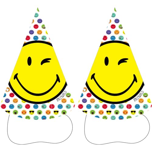 amscan partyhüte SmileyWorld junior 16 cm Karton 8 Stück amscan partyhüte SmileyWorld junior 16 cm Karton 8 Stück von amscan