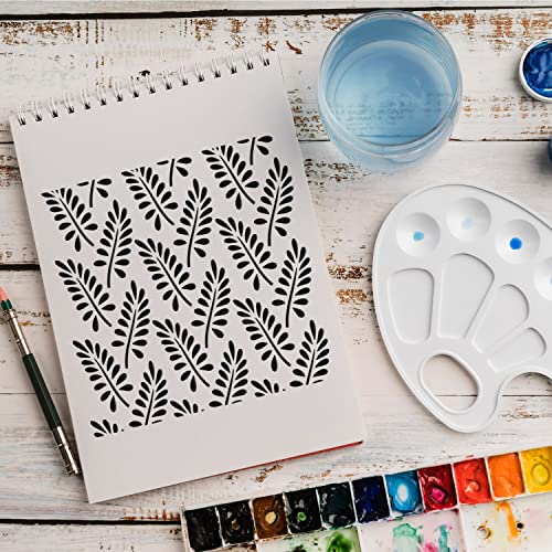 Schablone Blaetter Muster v8 Design Stencil DIY Airbrush Muster Wandgestaltung Sprühschablone 21 x 21 cm Schablone Blaetter Muster v8 Design Stencil DIY Airbrush Muster Wandgestaltung Sprühschablone 21 x 21 cm von anygoods
