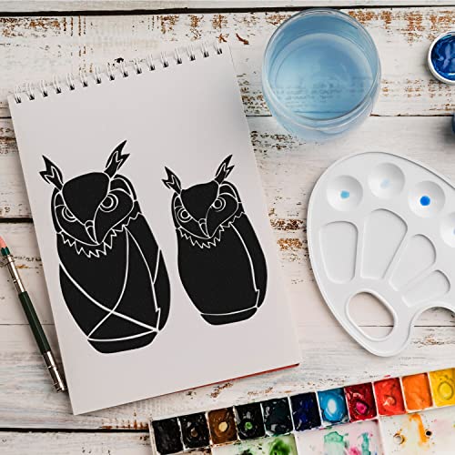 Schablone Eule Vogel v2 Design Stencil DIY Airbrush Muster Wandgestaltung Sprühschablone 15 x 15 cm Schablone Eule Vogel v2 Design Stencil DIY Airbrush Muster Wandgestaltung Sprühschablone 15 x 15 cm von anygoods