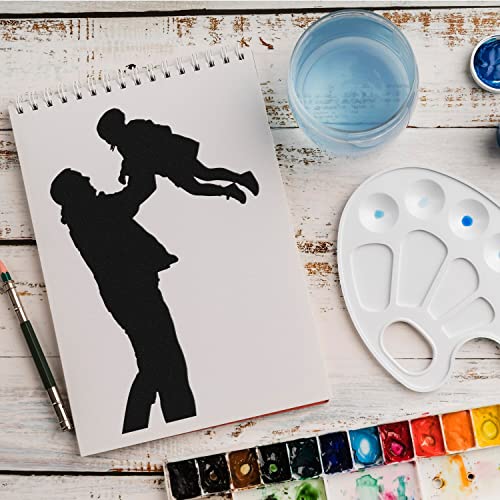 Schablone Familie Menschen v8 Design Stencil DIY Airbrush Muster Wandgestaltung Sprühschablone 21 x 29 cm Schablone Familie Menschen v8 Design Stencil DIY Airbrush Muster Wandgestaltung Sprühschablone 21 x 29 cm von anygoods