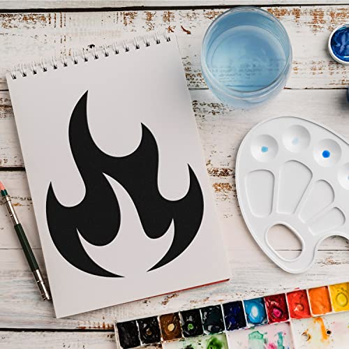 Schablone Feuer Outdoor v5 Design Stencil DIY Airbrush Muster Wandgestaltung Sprühschablone 33 x 46 cm Schablone Feuer Outdoor v5 Design Stencil DIY Airbrush Muster Wandgestaltung Sprühschablone 33 x 46 cm von anygoods