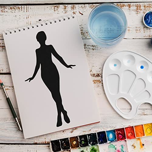 Schablone Frau Silhouette v39 Design Stencil DIY Airbrush Muster Wandgestaltung Sprühschablone 15 x 21 cm Schablone Frau Silhouette v39 Design Stencil DIY Airbrush Muster Wandgestaltung Sprühschablone 15 x 21 cm von anygoods
