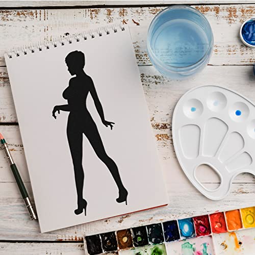 Schablone Frau Silhouette v42 Design Stencil DIY Airbrush Muster Wandgestaltung Sprühschablone 33 x 46 cm Schablone Frau Silhouette v42 Design Stencil DIY Airbrush Muster Wandgestaltung Sprühschablone 33 x 46 cm von anygoods