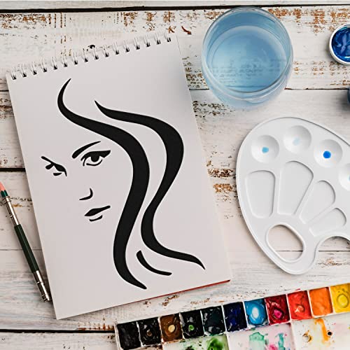 Schablone Frauenkopf Silhouette v14 Design Stencil DIY Airbrush Muster Wandgestaltung Sprühschablone 21 x 29 cm Schablone Frauenkopf Silhouette v14 Design Stencil DIY Airbrush Muster Wandgestaltung Sprühschablone 21 x 29 cm von anygoods