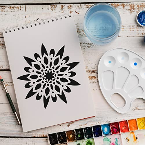 Schablone Mandala Muster v10 Design Stencil DIY Airbrush Muster Wandgestaltung Sprühschablone 21 x 21 cm Schablone Mandala Muster v10 Design Stencil DIY Airbrush Muster Wandgestaltung Sprühschablone 21 x 21 cm von anygoods