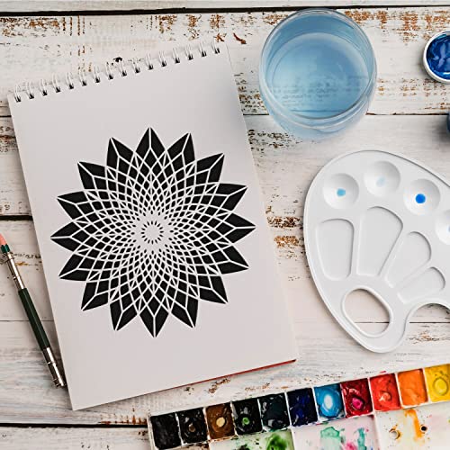 Schablone Mandala Muster v11 Design Stencil DIY Airbrush Muster Wandgestaltung Sprühschablone 21 x 21 cm Schablone Mandala Muster v11 Design Stencil DIY Airbrush Muster Wandgestaltung Sprühschablone 21 x 21 cm von anygoods