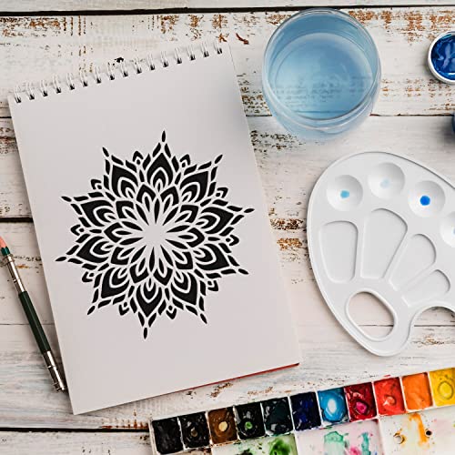Schablone Mandala Muster v14 Design Stencil DIY Airbrush Muster Wandgestaltung Sprühschablone 50 x 50 cm Schablone Mandala Muster v14 Design Stencil DIY Airbrush Muster Wandgestaltung Sprühschablone 50 x 50 cm von anygoods