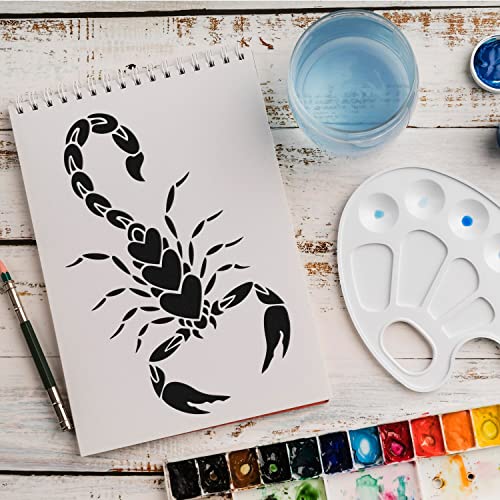 Schablone Skorpion Tier v2 Design Stencil DIY Airbrush Muster Wandgestaltung Sprühschablone 21 x 29 cm Schablone Skorpion Tier v2 Design Stencil DIY Airbrush Muster Wandgestaltung Sprühschablone 21 x 29 cm von anygoods