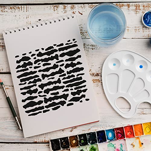 Schablone Steinwand Muster v2 Design Stencil DIY Airbrush Muster Wandgestaltung Sprühschablone 15 x 15 cm Schablone Steinwand Muster v2 Design Stencil DIY Airbrush Muster Wandgestaltung Sprühschablone 15 x 15 cm von anygoods
