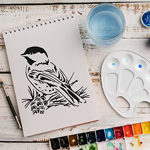 Schablone Vogel Tier v8 Design Stencil DIY Airbrush Muster Wandgestaltung Sprühschablone 21 x 21 cm Schablone Vogel Tier v8 Design Stencil DIY Airbrush Muster Wandgestaltung Sprühschablone 21 x 21 cm von anygoods
