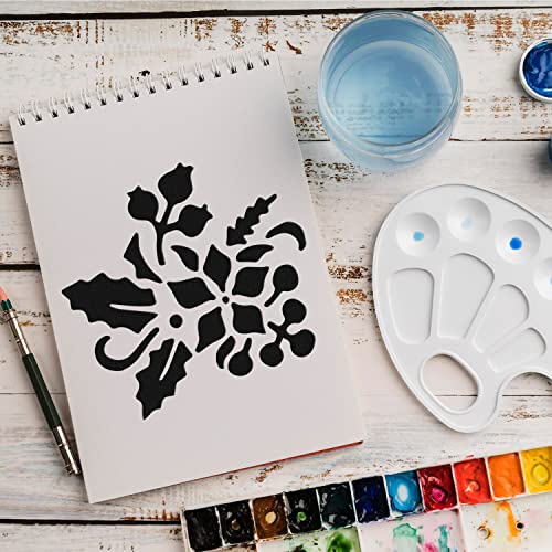 Schablone Weihnachten Deko v6 Design Stencil DIY Airbrush Muster Wandgestaltung Sprühschablone 15 x 15 cm Schablone Weihnachten Deko v6 Design Stencil DIY Airbrush Muster Wandgestaltung Sprühschablone 15 x 15 cm von anygoods