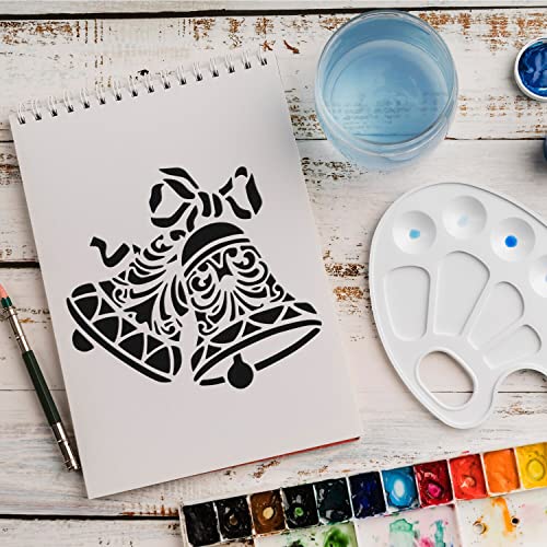 Schablone Weihnachten Glocke v4 Design Stencil DIY Airbrush Muster Wandgestaltung Sprühschablone 15 x 15 cm Schablone Weihnachten Glocke v4 Design Stencil DIY Airbrush Muster Wandgestaltung Sprühschablone 15 x 15 cm von anygoods