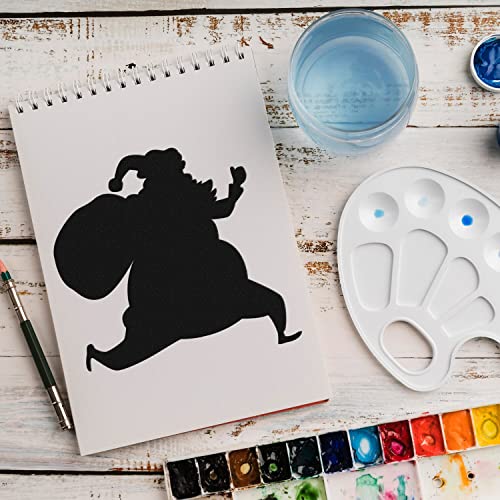 Schablone Weihnachten Weihnachtsmann v8 Design Stencil DIY Airbrush Muster Wandgestaltung Sprühschablone 33 x 33 cm Schablone Weihnachten Weihnachtsmann v8 Design Stencil DIY Airbrush Muster Wandgestaltung Sprühschablone 33 x 33 cm von anygoods