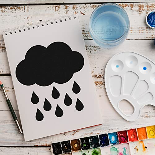 Schablone Wolke Regen v1 Design Stencil DIY Airbrush Muster Wandgestaltung Sprühschablone 33 x 33 cm Schablone Wolke Regen v1 Design Stencil DIY Airbrush Muster Wandgestaltung Sprühschablone 33 x 33 cm von anygoods
