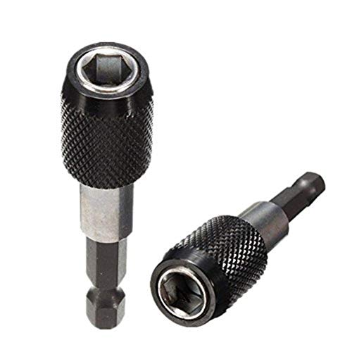 2 Stk Schnellwechsel Bithalter Mit Sechskantschaft Und Ringmagnet Mit Quick Release Funktion Bithalter Für Elektrische Bohrmaschine 2 Stk Schnellwechsel Bithalter Mit Sechskantschaft Und Ringmagnet Mit Quick Release Funktion Bithalter Für Elektrische Bohrmaschine von aoory