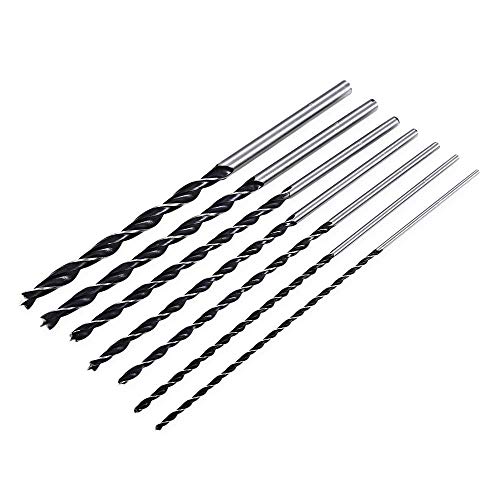 7 Pcs Lange Holzbohrer Set 4/5/ 6/7/ 8/10/ 12mm Durchmesser Holzschlangenbohrer Schlangenbohrer Set 300mm Lange Brad Point 7 Pcs Lange Holzbohrer Set 4/5/ 6/7/ 8/10/ 12mm Durchmesser Holzschlangenbohrer Schlangenbohrer Set 300mm Lange Brad Point von aoory