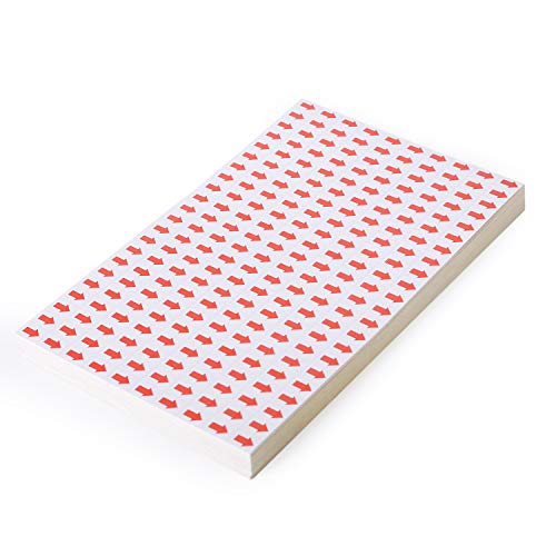 Red Arrow Etiketten, ablösbar, selbstklebend, 220 Etiketten pro Blatt Red Arrow Etiketten, ablösbar, selbstklebend, 220 Etiketten pro Blatt von aoory