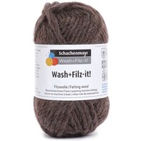 Filzwolle Wash + Filz-it - Grizzly, Farbe 33 Filzwolle Wash + Filz-it - Grizzly, Farbe 33 von Schachenmayr