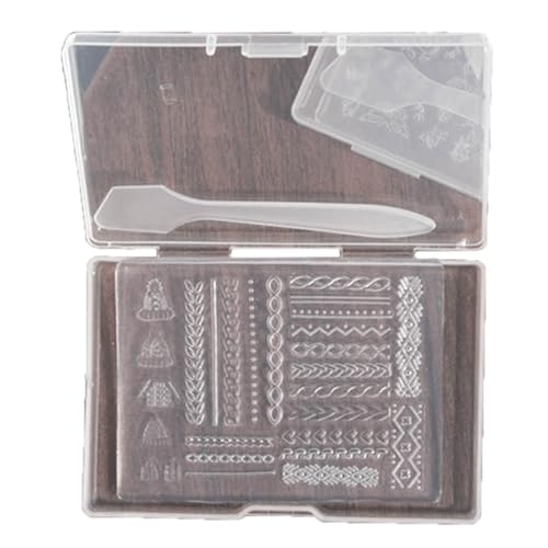 appuivbt Nagelkunst-Form für DIY-Nagelkunst-Dekorationen, Silikon-Vorlagen, wiederverwendbare Formen appuivbt Nagelkunst-Form für DIY-Nagelkunst-Dekorationen, Silikon-Vorlagen, wiederverwendbare Formen von appuivbt
