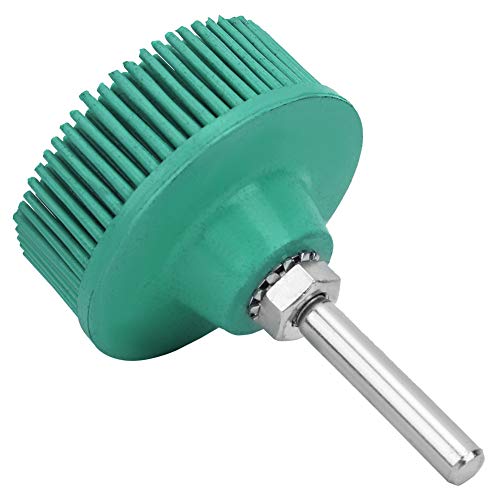 2 -Zoll -Borstendiskussion Emery Gummi -Schleifbürsten Polierschleib für Grat Entfernung Weiß (GREEN) von aqxreight
