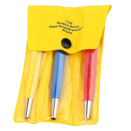 3 -teiliger Glasfaser -Kratzbissen -Set für Uhrenreparatur - Rostentfernung und Reinigungswerkzeug für Schmuck- und Handwerksanwendungen von aqxreight