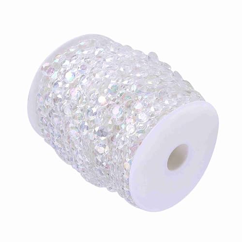 30 M Acryl Wie Sting -Perlen -Vorhang mit Geburtstagsfeier Dekorationen DIY Crafts #2 Perlenvorhang Perlen Vorhang Acrylperlen und Eleganz. von Thr (AB-Farbe) von aqxreight
