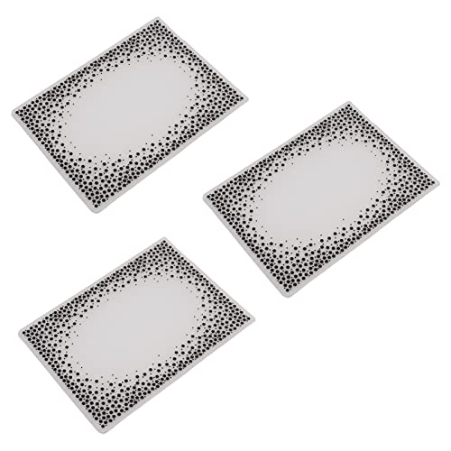 3PCS -Prägeordner Zum Erstellen von Plastikvorlagen mit Einzigartigen Konkaven Konvexen Texturen für DIY -Projekte 3PCS -Prägeordner Zum Erstellen von Plastikvorlagen mit Einzigartigen Konkaven Konvexen Texturen für DIY -Projekte von aqxreight