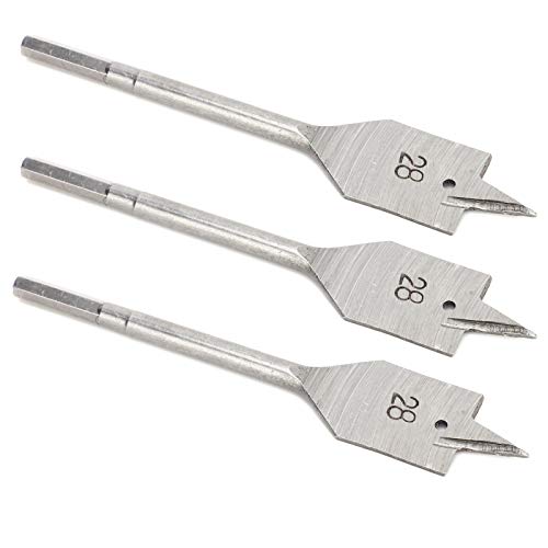 3pcs Flache Holzbohrmaschine Bit Set Hoher Kohlenstoffstahl Holzbearbeitungsloch -Bohrwerkzeuge 28mm Flache Holzbohrbits 28 Mm Flacher Holzbohrer Ist Auch Kohlenstoffmaterial 3pcs Flache Holzbohrmaschine Bit Set Hoher Kohlenstoffstahl Holzbearbeitungsloch -Bohrwerkzeuge 28mm Flache Holzbohrbits 28 Mm Flacher Holzbohrer Ist Auch Kohlenstoffmaterial von aqxreight