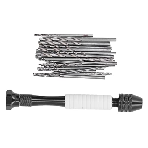 49pcs/Set Handbohrbits Set Hochgeschwindigkeits -Stahl -ABS -Bohrer für Holzkautschuk von aqxreight