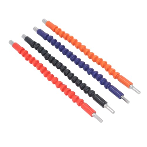 4pcs Flexible Wellenverlängerungsbits 11,6 Zoll 1/4 Zoll Biegbarer Schraubendreher Weichwelle Flexible Bohrerbitverlängerungen für Elektronische Bohrerwellenlängerbitbitwelle 4pcs Flexible Wellenverlängerungsbits 11,6 Zoll 1/4 Zoll Biegbarer Schraubendreher Weichwelle Flexible Bohrerbitverlängerungen für Elektronische Bohrerwellenlängerbitbitwelle von aqxreight