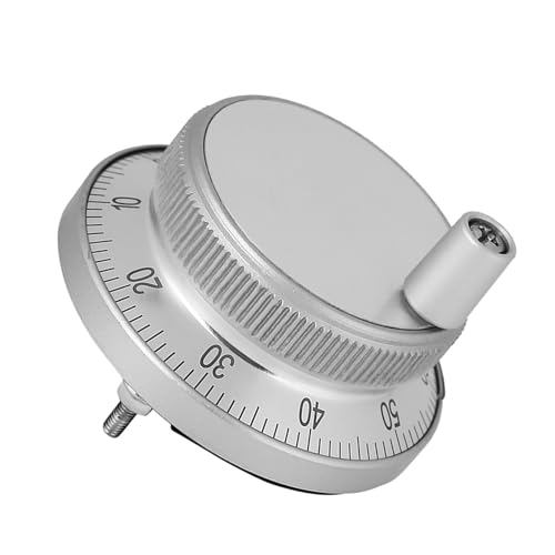 5 V 60 Mm Handradpuls -Encoder Mill Router Manuelle Steuerung für CNC -System Weiß (WHITE) von aqxreight