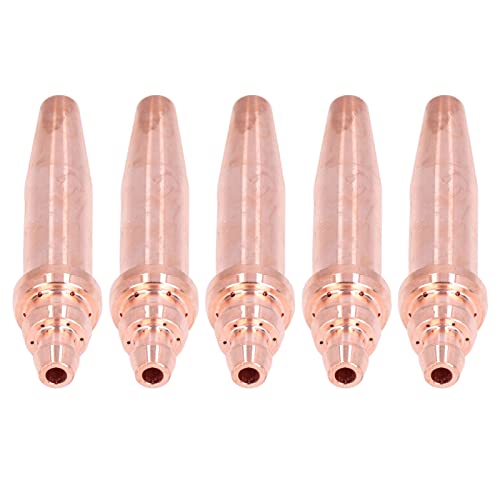 5PSC Acetyl -Schneidspitze Gleicher Druckdüse Zubehör Set Kit G02 3 3# Zuverlässige Verwendungszwecke: Aktiviert 50 70 Mm Schneiddicke und 240 300 Mm Minenschneidgeschwindigkeit, um Effizient zu von aqxreight