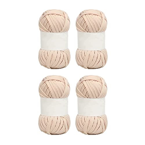 5pcs Spaghetti -Garn 0,8 Zoll Breit Weich, Hellfreundlicher Baumwollhellfarben -Teppichgarn Zum Häkeln von Stricken DIY Unsere Frie und Familie. Spaghetti -Garncarpet -Garnitine -Garn -Hemd (Leichte von aqxreight