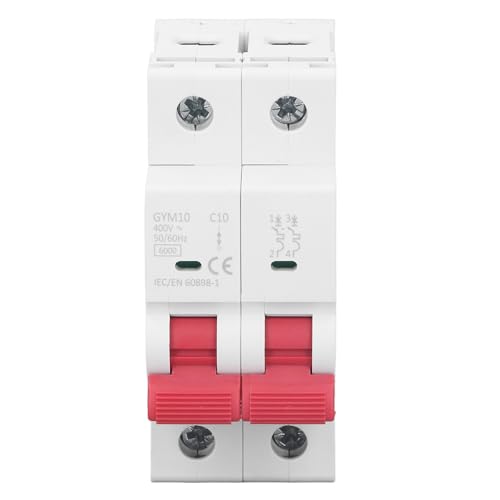 6ka 2p Miniatur Circuit Breaker PP Haushaltsschalter für die Industrielle Gewerbe in Wohngebäuden 400 V 63a (50A) von aqxreight
