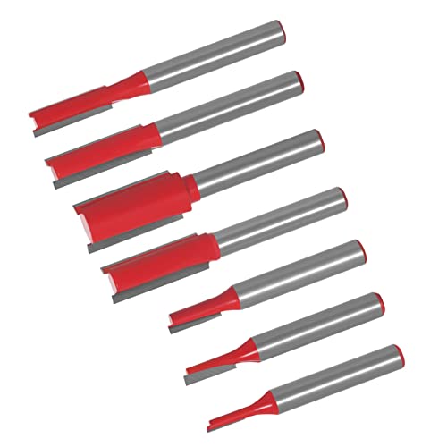 7pcs Flush Tric Bit Bit Mahlen Cutter Gerade 2 Flötenkarbid Zum Holzbewerkungsschlitz 7pcs Flush Tric Bit Bit Mahlen Cutter Gerade 2 Flötenkarbid Zum Holzbewerkungsschlitz von aqxreight