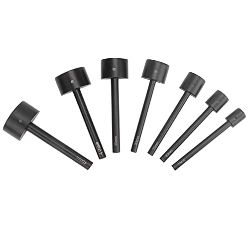 7pcs Halb Runder Punschschneider für das Handwerk von Gurtgürtel Handwerks Projekt Lederwerkzeuge von aqxreight