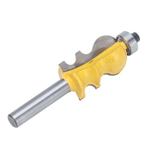 8mm Schafthandläufbräuchtenschneider Carbon Stahl Line Router Bit Holzbearbeitung Werkzeug (Perlenhändlehre -Mahlschneider) von aqxreight