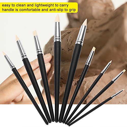 9PCS -Tonbildzeug -Werkzeug Set Gummi Skulpturenwerkzeuge Zubehör. Ton. Zeit. lang. verwenden. Zu. für. dürfen. Tun. Leicht .. du. handhaben. Ton. usw. Papier. TONSCULPTY TOOLSCLAY 9PCS -Tonbildzeug -Werkzeug Set Gummi Skulpturenwerkzeuge Zubehör. Ton. Zeit. lang. verwenden. Zu. für. dürfen. Tun. Leicht .. du. handhaben. Ton. usw. Papier. TONSCULPTY TOOLSCLAY von aqxreight