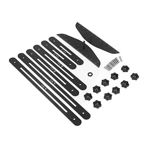 Anodierte Aluminiumlegierung: Made Streets Template Tool Cover Scribe Jig 11? 60 Zoll Mess für Risers Regal Trockenwallblack Speziell Ausgearbeitetes aus der ST -Werkzeugleistung. (BLUE) (Rot) von aqxreight