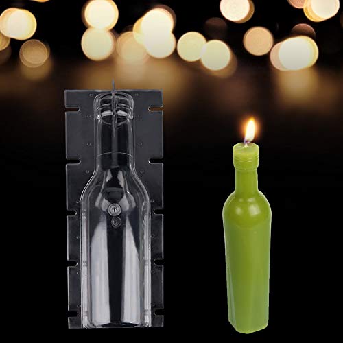 Clear Plastic Candle DIY -Werkzeug für Hochzeitsprojekte und Wohnkultur für Kerzenhersteller von aqxreight