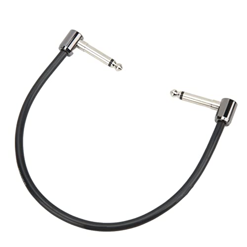 Guitar Patch Cable Pedal Stecker Draht 30 Cm Instrumentenzubehör für Folk Elektro -Bass -Gitarren Patch Cabatch Stecker mit von aqxreight