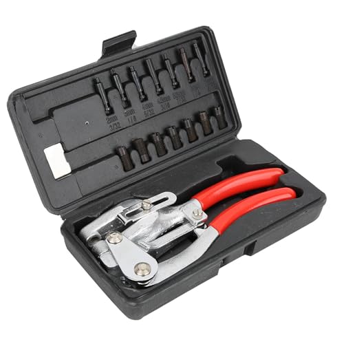 Hand? Power PU Kit Färbung Stahl Eisen Kunststoff Loch PU -Zierloch PU Kitpower PU Kitmetal PU Kitmanual Blechpunchpower PU -Zierleistung Langlebigkeit Resilienz. Metall von aqxreight