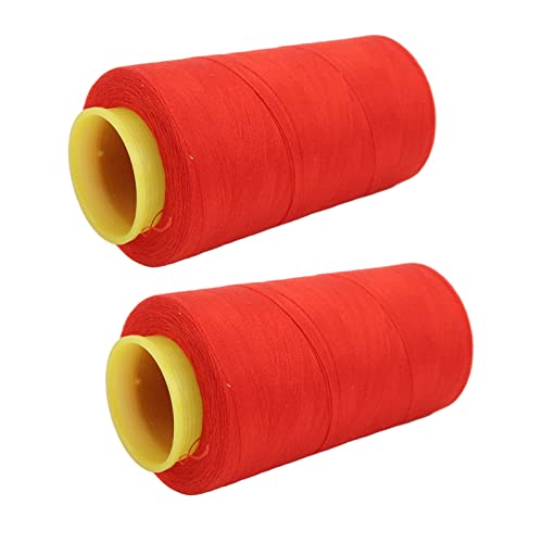 Hohe Haltbarkeit Rotes Polyester -Nähfaden für Manuelle und Maschinelle Verwendung in Quilt- und Kleidungsprojekten von aqxreight