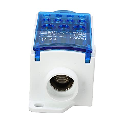 Klemme Blockanschlussbox Spleißen Din Rail Einer Polen Stromverteilungsbox 690V 250A Grün (BLUE) von aqxreight