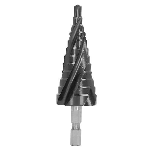 Kobaltbohrer 12 Stufen 4 Spiralflöten Bit für Edelstahl und Hartmetall 5-27 Mm 1/4 Zoll Schaft Kobaltbohrer 12 Stufen 4 Spiralflöten Bit für Edelstahl und Hartmetall 5-27 Mm 1/4 Zoll Schaft von aqxreight