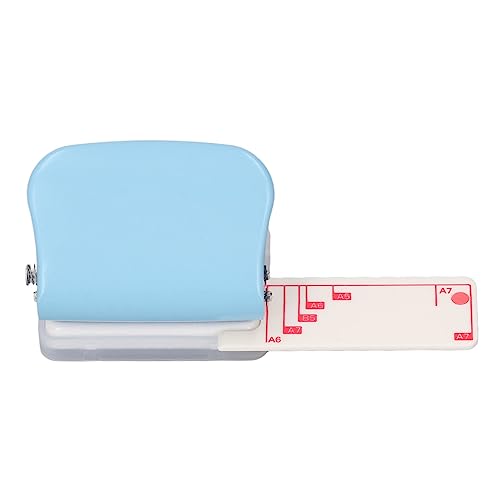 Papierloch Punch 3 Loch Puncher 5 Blätter Kapazität Handheld -Werkzeug für B5 A4 von aqxreight