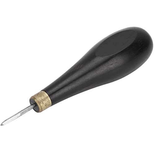 Rhombus Awl 5mm/6mm Professionelles Mahagonigriff Sandelholzleder -Awl Handgefertigte Lederwerkzeuge Rhombus Awlsewing Awlawl Toollenather Sti Nähen Professional von aqxreight