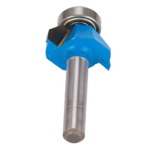 Router Bit 45 Grad 1/4in Round Shank Schandwerkzeug mit Oberlager für Holzbearbeitung (1/4*1/4) von aqxreight