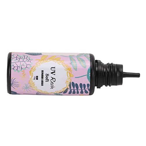 S Nicht Schnelles Cu Hoher Transparenz L Schrumpfung und Leckdosen für DIY -Schmuck und 10G -Reinc Harz Uvsoft Klebstoff Clearur. S Ist C Betrieb (15g) von aqxreight